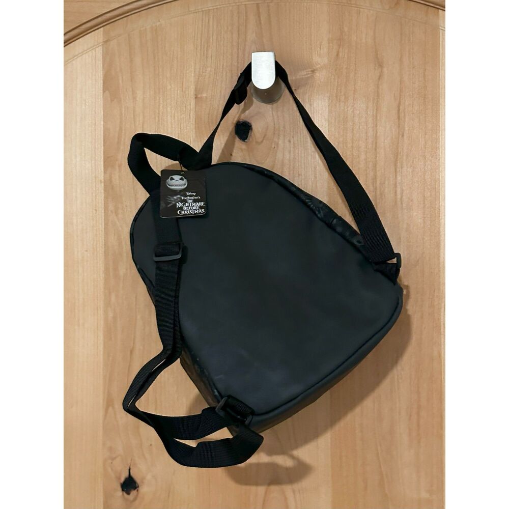 Disney Tim Burton's The Nightmare Before Christmas Black Mini Backpack NWT - Picture 2 of 8
